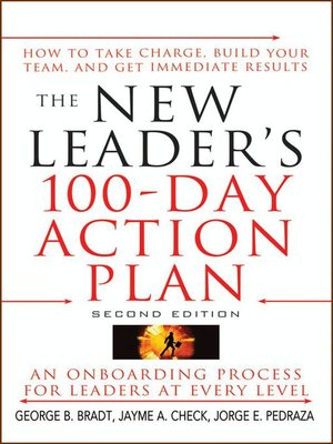 The New Leader's 100-Day Action Plan - ebook